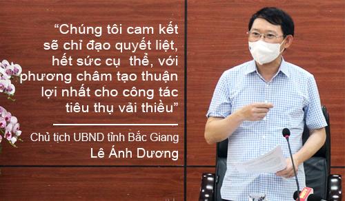 Vải thiều Bắc Giang, Covid - 19