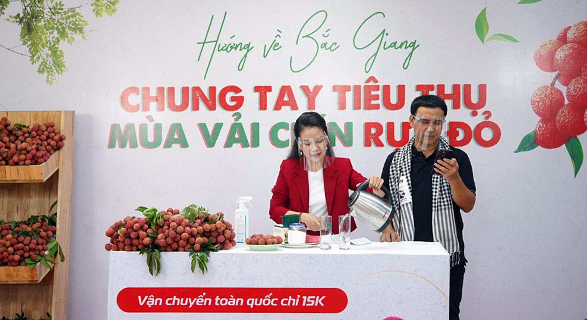 Vải thiều Bắc Giang, Covid - 19