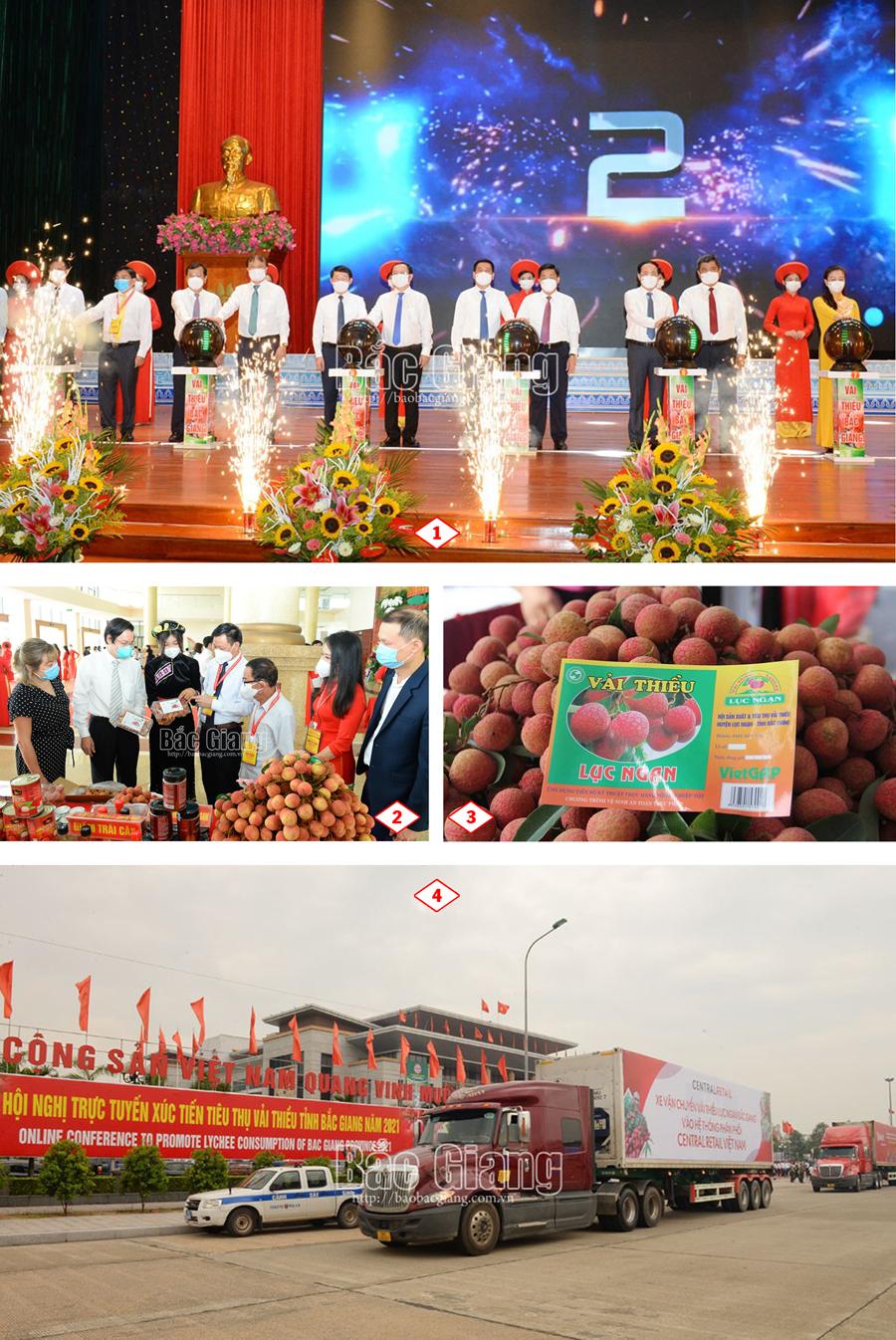 Vải thiều Bắc Giang, Covid - 19