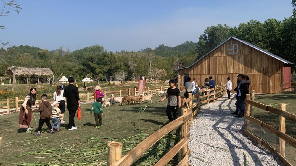 Du khách trải nghiệm, tham quan mô hình nuôi dê ở điểm du lịch cộng đồng bản Ven, xã Xuân Lương (Yên Thế). Du khách trải nghiệm, tham quan mô hình nuôi dê ở điểm du lịch cộng đồng bản Ven, xã Xuân Lương (Yên Thế).