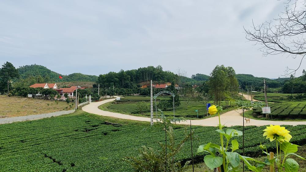 Đường vào điểm du lịch Bản Ven. Đường vào điểm du lịch Bản Ven.