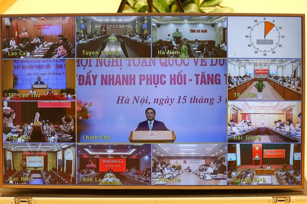 Thủ tướng Chính phủ Phạm Minh Chính chủ trì Hội nghị toàn quốc về du lịch 2023. Thủ tướng Chính phủ Phạm Minh Chính chủ trì Hội nghị toàn quốc về du lịch 2023.