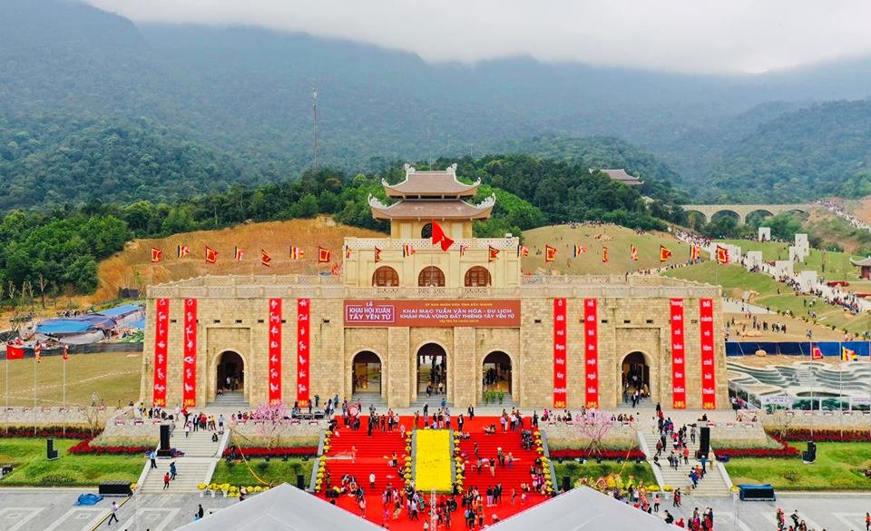 Khu du lịch tâm linh - sinh thái Tây Yên Tử: Hấp dẫn du khách thập phương