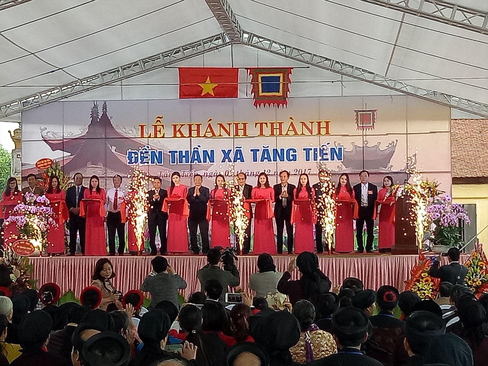 Đền Thần xã Tăng Tiến điểm du lịch tâm linh hấp dẫn ở Bắc Giang